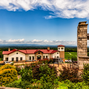 Image of Piccione Winery, one of the potential stops on Classic Winery Tours Yadkin Valley Winery Shuttle